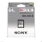 Sony SDXC Professional 64GB Class 10 UHS-II U3 (SF64M)