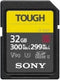 Sony Tough Professional SDHC 32 GB - CL10 UHS-II R300 W299