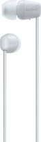 Sony WI-C100 - Draadloze oordopjes - Wit