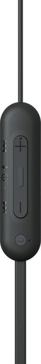 Sony WI-C100 - Draadloze oordopjes - Zwart