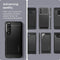 Sony Xperia 1 III Hoesje - Spigen - Rugged Armor Serie - TPU Backcover - Matte Black - Hoesje Geschikt Voor Sony Xperia 1 III