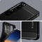 Sony Xperia 1 III Hoesje - Spigen - Rugged Armor Serie - TPU Backcover - Matte Black - Hoesje Geschikt Voor Sony Xperia 1 III