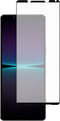 Sony Xperia 1 IV screenprotector - Full Cover - Gehard glas - Zwart - Just in Case