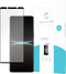 Sony Xperia 5 IV screenprotector - Full Cover - Gehard glas - Zwart - Just in Case