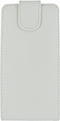 Sony Xperia E3 Hoesje - Xccess - Serie - Kunstlederen Flipcase - Wit - Hoesje Geschikt Voor Sony Xperia E3
