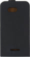 Sony Xperia E4g Hoesje - Mobilize - Classic Serie - Kunstlederen Flipcase - Zwart - Hoesje Geschikt Voor Sony Xperia E4g