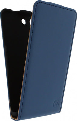 Sony Xperia Z3 Compact Hoesje - Mobilize - Ultra Slim Serie - Kunstlederen Flipcase - Blauw - Hoesje Geschikt Voor Sony Xperia Z3 Compact