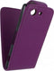 Sony Xperia Z3 Compact Hoesje - Xccess - Serie - Kunstlederen Flipcase - Paars - Hoesje Geschikt Voor Sony Xperia Z3 Compact