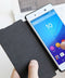 Sony Xperia Z3 Plus Hoesje - Rock - Delight Serie - Kunstlederen Bookcase - Zwart - Hoesje Geschikt Voor Sony Xperia Z3 Plus