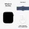 Apple Watch Series 10 - Smartwatch - 46mm - GPS - Aluminium - Sportbandje M/L - Zilver (Blauw)