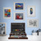 Kunstschilderset 180-delig - Houten koffer - Multicolor