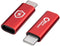 Microconnect MC-CCADAP-SC - USB-C Data Blocker - Veilig opladen - Rood
