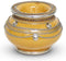 Safaary - Marokkaanse Asbak met metaal Geel Ø 10 x 8,5cm