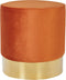 SOPHIA - Poef - Oranje - Fluweel