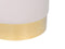 SOPHIA - Poef - Roze - 39 cm - Fluweel