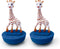 Sophie de giraf Muziekdoosje Milky Way - Dansende Sophie's - Baby muziekdoos - Kraamcadeau - Babyshower cadeau - Vanaf 12 maanden - 11.5x11.5x8.5 cm - Blauw