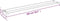 vidaXL-Wandschap-voor-inloopdouchewand-100-cm-aluminium-wit