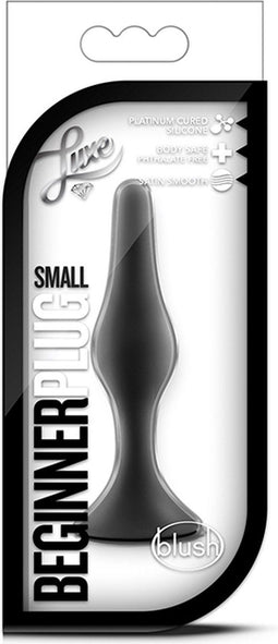 Luxe - beginners anaalplug Small - Zwart