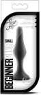 Luxe - beginners anaalplug Small - Zwart