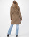 Goosecraft GC Madelyn - Dames Jas - Faux teddy - Bruin - Maat L