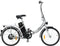 vidaXL - Elektrische - fiets - inklapbaar - met - Li-ion-accu - aluminiumlegering