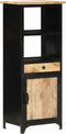 vidaXL - Hoge - kast - 45x32x110 - cm - massief - mangohout