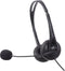 LINDY 42870 - USB Stereo Headset - Microfoon uitschakelbaar - Zwart