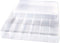 Sorteerbox Folia 17 vakken 180x265x40mm transparant