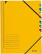 Sorteermap Leitz 7-Vaks Geel