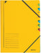 Sorteermap Leitz 7-Vaks Geel