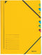 Sorteermap Leitz 7-Vaks Geel