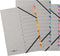 Sorteermap Pagna Easy A4 12 tabs grijs