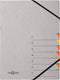 Sorteermap Pagna Easy A4 7 tabs grijs