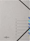 Sorteermap Pagna Easy A4 7 tabs grijs