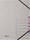Sorteermap Pagna Easy A4 7 tabs grijs