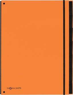 Sorteermap Pagna Trend A4 7 tabs oranje