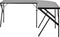 VDD Gaming - Hoekbureau - L-vormig - 160 cm x 55 cm - Zwart