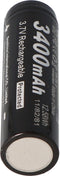 Soshine 18650 3400 mAh 3,6 V - 3,7 V Li-ion batterij PCB-beschermd