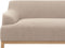 SOSJO - Driezitsbank - Taupe - Polyester