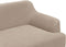SOSJO - Driezitsbank - Taupe - Polyester