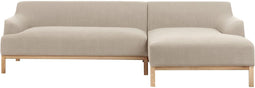 SOSJO - Hoekbank - Lichtbruin - Linkszijdig - Polyester