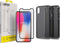 SoSkild Defend Heavy Impact Case en Tempered Glass Screenprotector Smokey Grey voor iPhone X | Xs