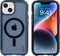 SoSkild iPhone 15 Hoesje MagSafe - Defend Heavy Impact Case - Doorzichtig Magnetisch Magsafe Hoesje - Smokey Grey