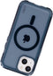SoSkild iPhone 15 Hoesje MagSafe - Defend Heavy Impact Case - Doorzichtig Magnetisch Magsafe Hoesje - Smokey Grey