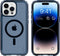 SoSkild iPhone 15 Pro Max Hoesje MagSafe - Defend Heavy Impact Case - Doorzichtig Magnetisch Magsafe Hoesje - Smokey Grey