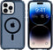 SoSkild iPhone 15 Pro Max Hoesje MagSafe - Defend Heavy Impact Case - Doorzichtig Magnetisch Magsafe Hoesje - Smokey Grey
