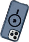 SoSkild iPhone 15 Pro Max Hoesje MagSafe - Defend Heavy Impact Case - Doorzichtig Magnetisch Magsafe Hoesje - Smokey Grey
