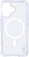 SoSkild iPhone 16 Hoesje - Shockproof Case - Stevig Materiaal met Magnetische Ring - Magsafe - Transparant