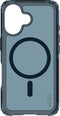 SoSkild iPhone 16 Hoesje - Shockproof Case - Stevig Materiaal met Magnetische Ring - Magsafe - Smokey Grey