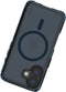 SoSkild iPhone 16 Hoesje - Shockproof Case - Stevig Materiaal met Magnetische Ring - Magsafe - Smokey Grey
